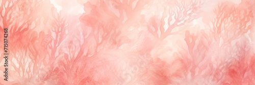 Coral subtle watercolor, seamless tile