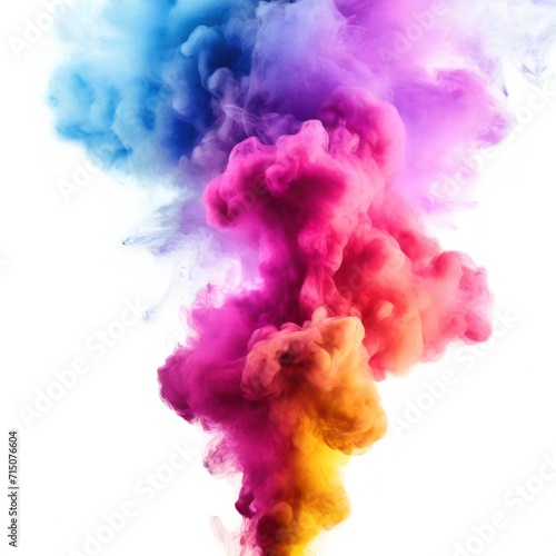 Beautiful color smoke Illustration