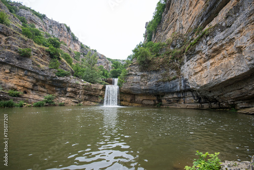 Mirusha waterfalls in Mirusha canyon in central Kosovo
