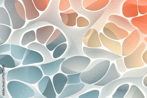 Gray pattern Voronoi pastels