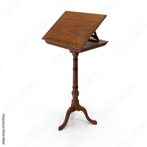 Vintage Music Stand PNG photo