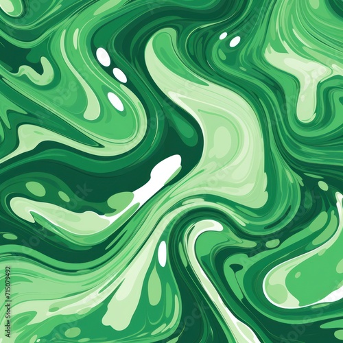 Green marble swirls pattern