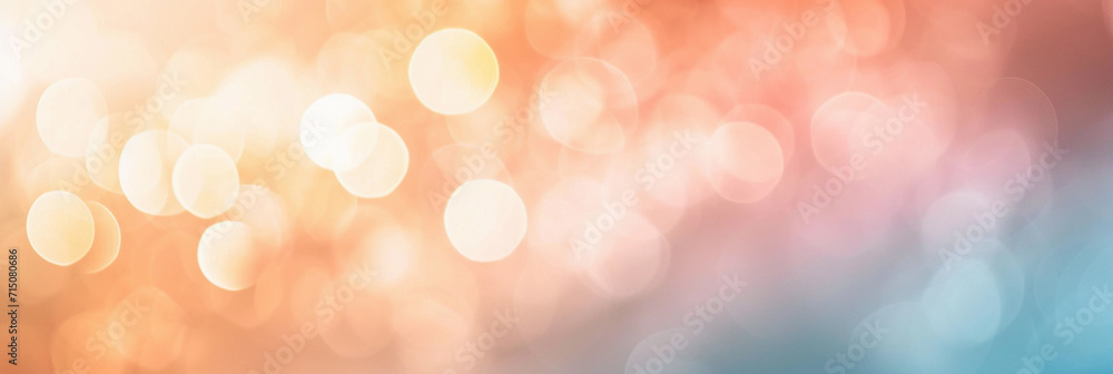 Out of focus light, bokeh abstract background in peach pastel colors Out of focus light, bokeh abstract background in peach pastel colors