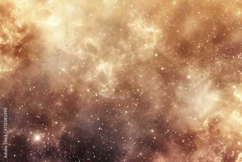 Picturesque soft and bright nebula background © Werckmeister
