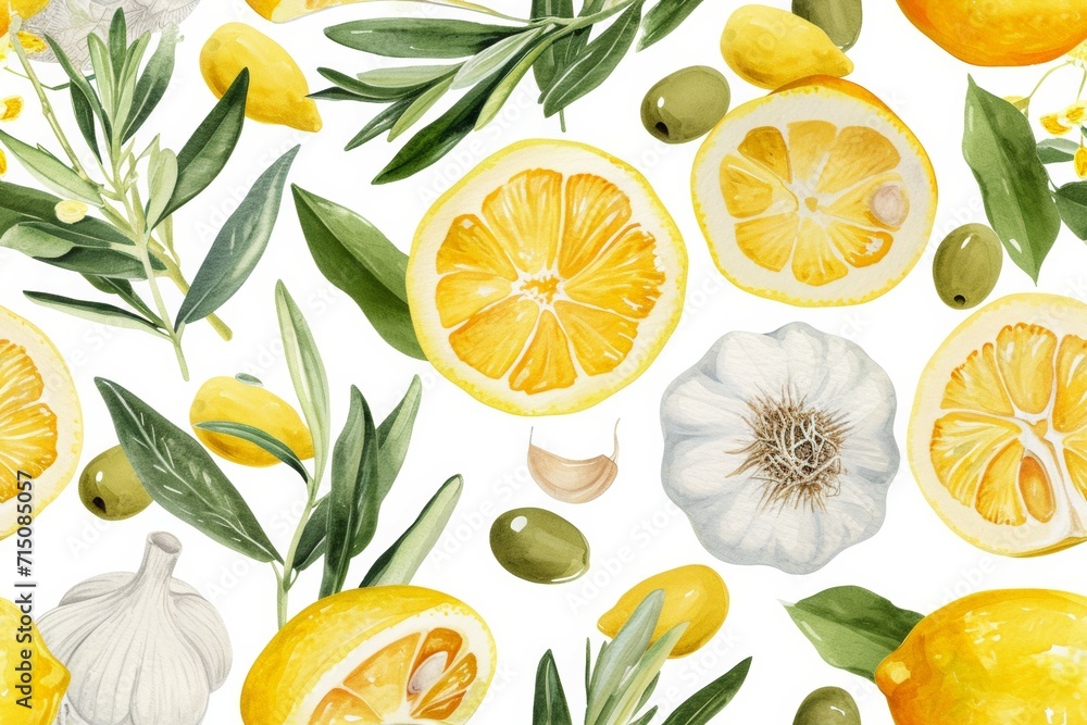 Set of olive, watercolor hand drawn, isolated elements provence italy greece food kitchen cooking for restaurant menu, product packaging, textiles, towel. Set of olive, watercolor hand drawn, isolated elements provence italy greece food kitchen cooking for restaurant menu, product packaging, textiles, towel.