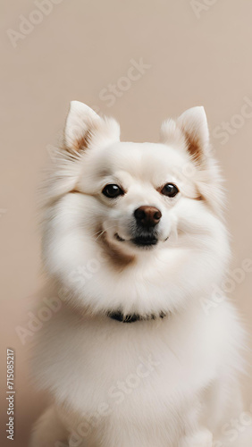 white pomeranian puppy spitz © Gwis