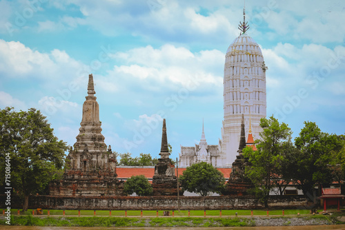 Beautiful Wat Phutthaisawan in Ayutthaya Historical Park  a UNESCO world heritage site  Thailand