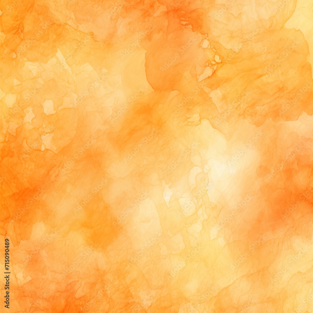 Orange subtle watercolor, seamless tile