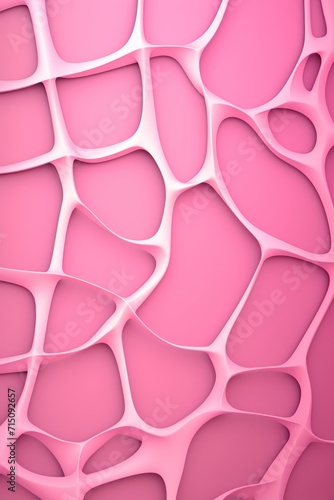 Pink pattern Voronoi pastels 