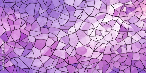 Purple pattern Voronoi pastels