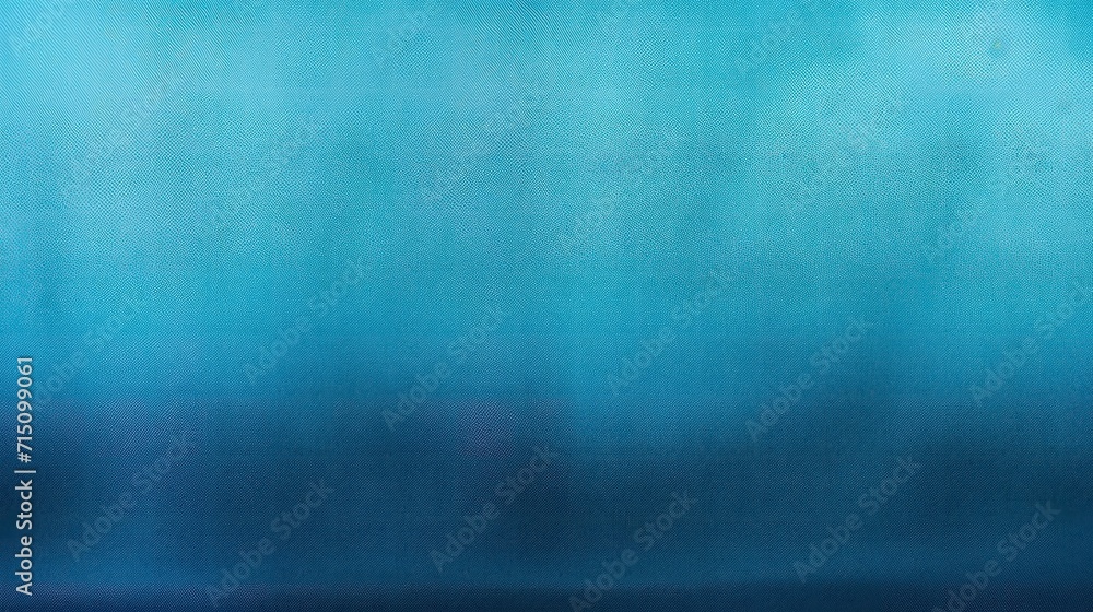 azure blue, ocean blue abstract vintage background for design. Fabric cloth canvas texture. Color gradient, ombre. Rough, grain. Matte, shimmer - obrazy, fototapety, plakaty 