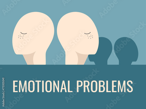 Emotional problems. Psychotherapy. Concept of misunderstanding