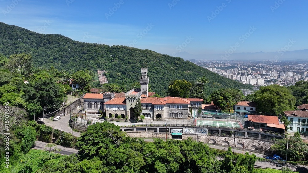 Educacional Center At Rio De Janeiro Brazil. Medieval Building. Tijuca National Park. Rio De Janeiro Brazil. Public School. Educacional Center At Rio De Janeiro In Rio De Janeiro Brazil.