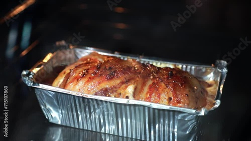 The Process of Baking a Delicious Meatloaf
