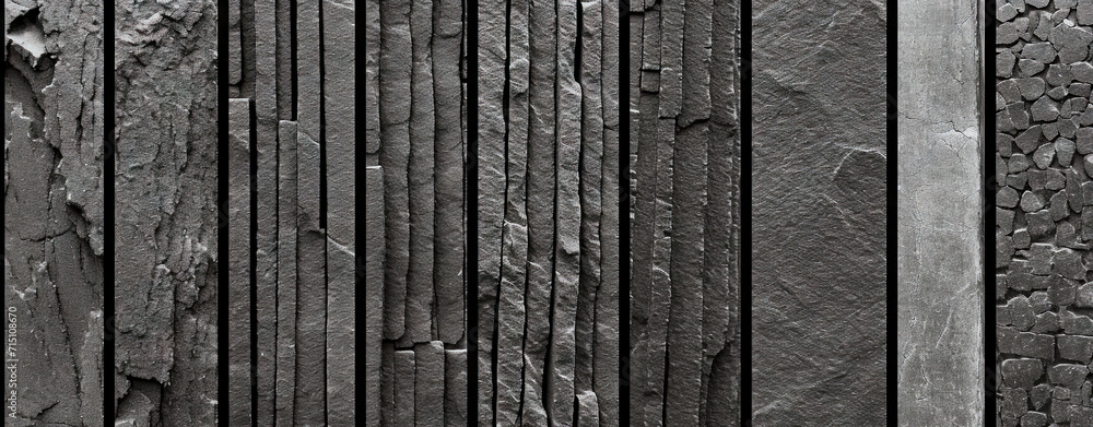 Fototapeta premium black background with elegant vertical stripes
