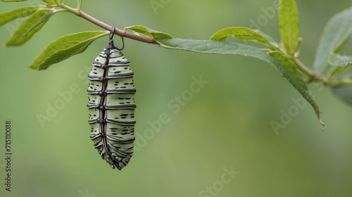 Butterfly larva 