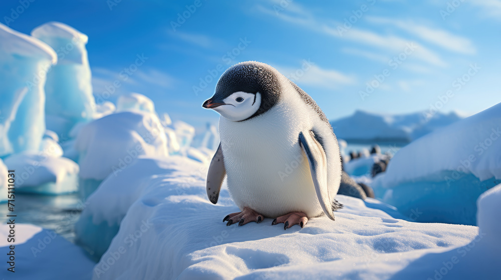 young penguin