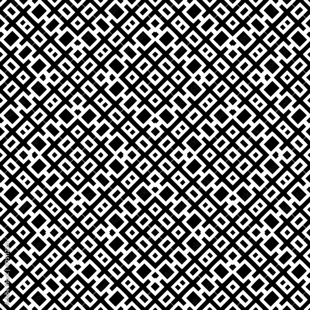 A white background with black design.Seamless texture for fashion, textile design, on wall paper, wrapping paper, fabrics and home decor. Simple repeat pattern. Geometric patterns. A white background with black design.Seamless texture for fashion, textile design, on wall paper, wrapping paper, fabrics and home decor. Simple repeat pattern. Geometric patterns.