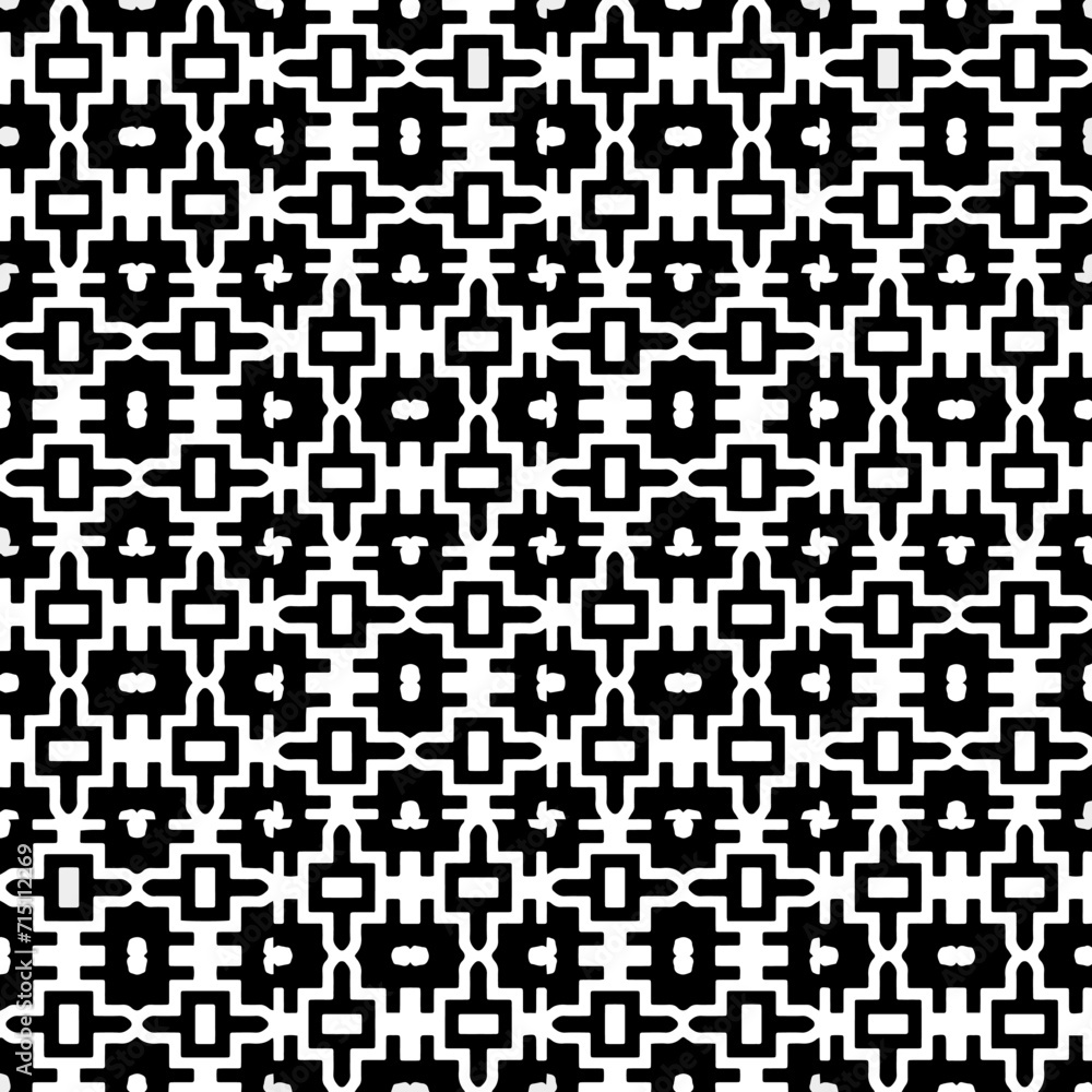 A white background with black design.Seamless texture for fashion, textile design, on wall paper, wrapping paper, fabrics and home decor. Simple repeat pattern. Geometric patterns. A white background with black design.Seamless texture for fashion, textile design, on wall paper, wrapping paper, fabrics and home decor. Simple repeat pattern. Geometric patterns.