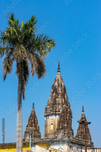 Ayodhya, India. Architecture of Ayodhya, also known as Saketa, an ancient city of India, believed to be the birthplace of Rama.