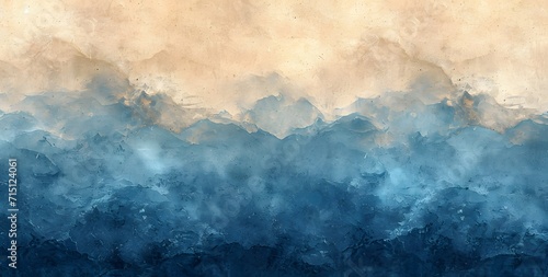 color beach fpt background blue and beige color. clouds over the ocean wallpaper