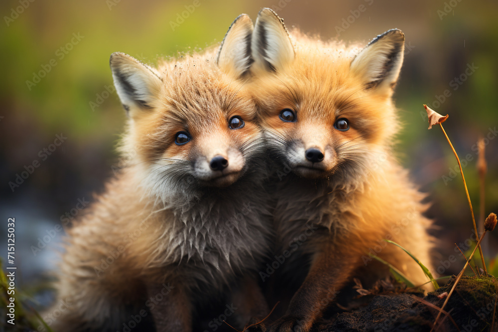 Naklejka premium National Hugging Day. Cute animated animals hug each other. celebration of warm, heartfelt embraces emotional connection, kindness, well-being, share love, compassion, and smiles