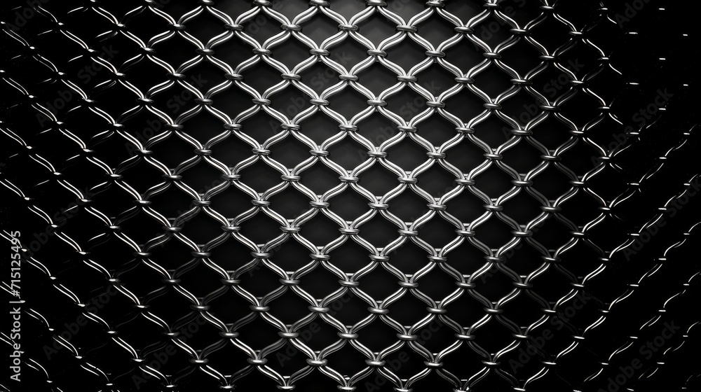 Fototapeta premium Photo patterned background of corporate steel mesh, concept strength