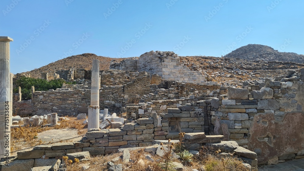 Delos Island, a jewel in the Aegean Sea, holds rich mythological and archaeological significance. 