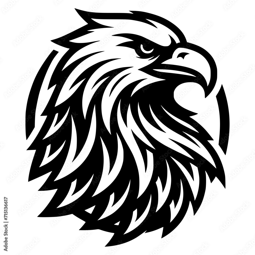 Vectorized Eagle Emblem Vectorized Eagle Emblem