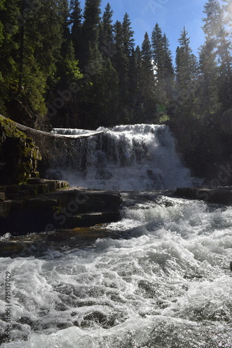 Ousel Falls Big Sky Montana 