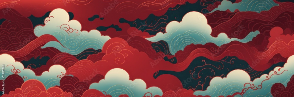 chinese background or chinese wallpaper or cover book