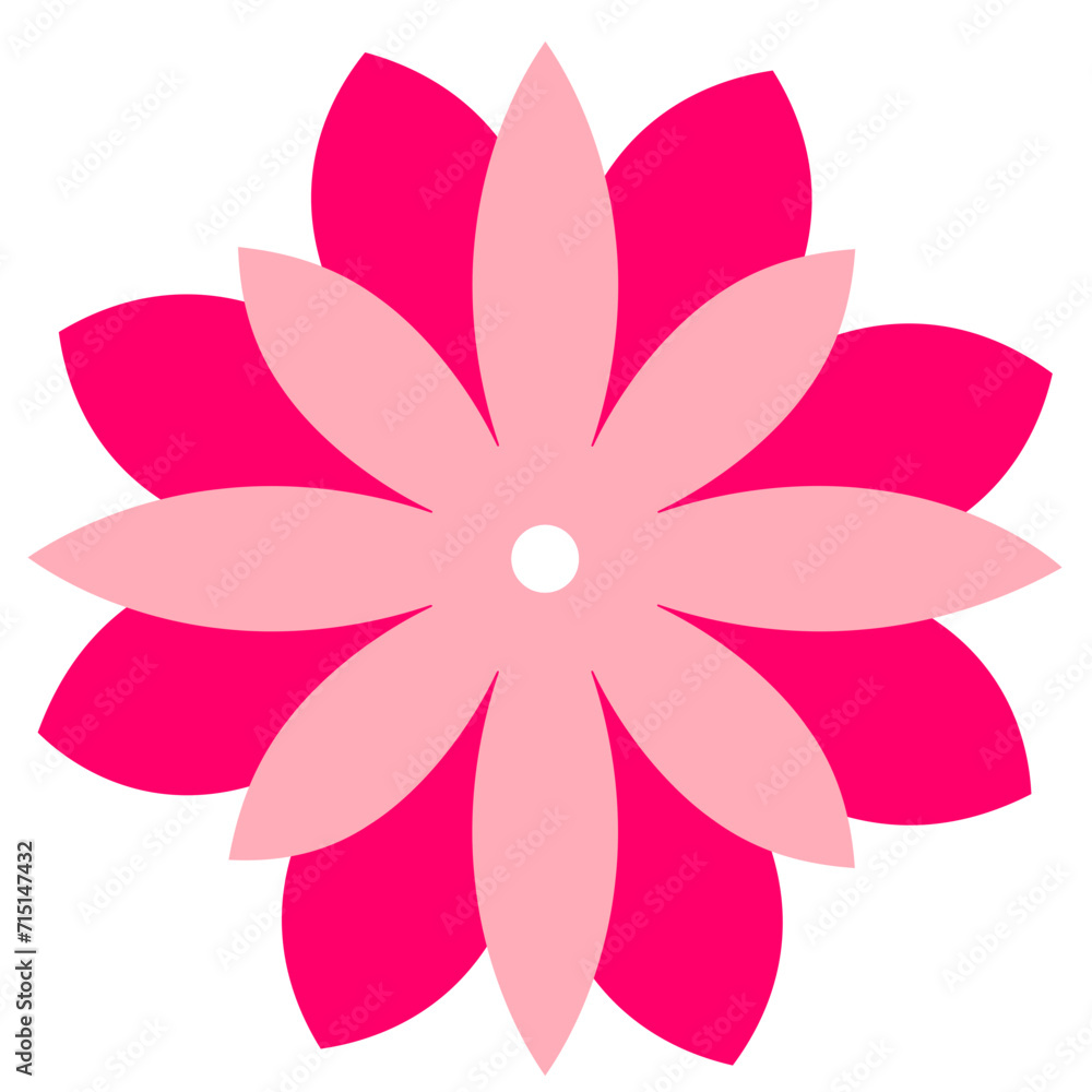 Flower shape Flower shape