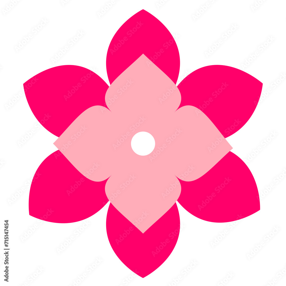 Flower shape Flower shape