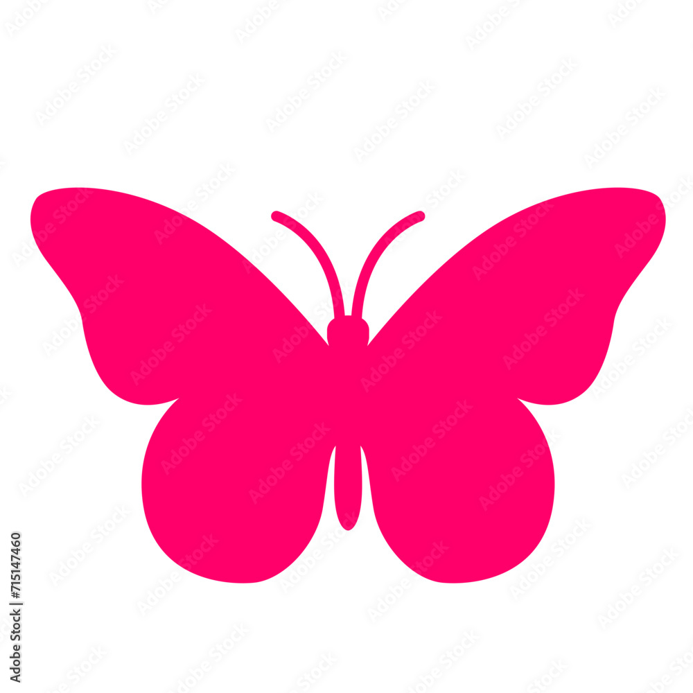 Butterfly shape Butterfly shape
