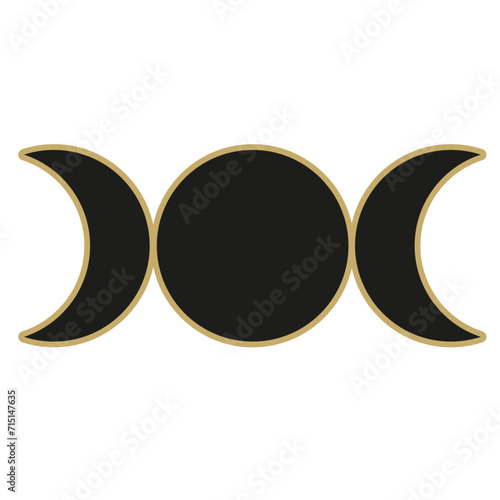 Moon phases symbol