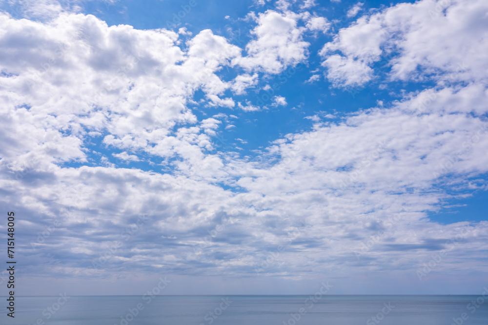 Tropical sea beach landscape blue sky white clouds background,Summer sea beach background Tropical sea beach landscape blue sky white clouds background,Summer sea beach background