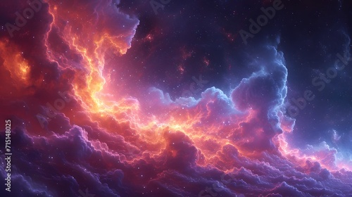 galaxy wallpaper. explosion in space