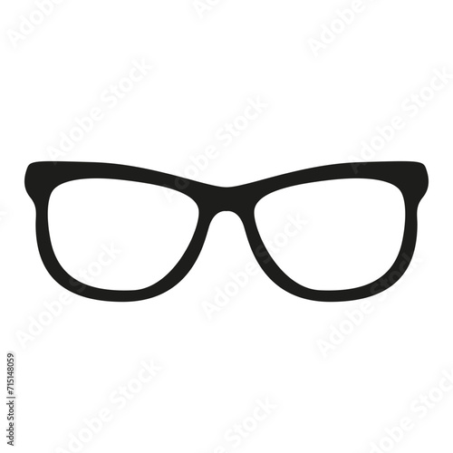 Eye glasses silhouette
