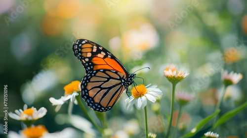 butterfly on a flower © Creative-Touch