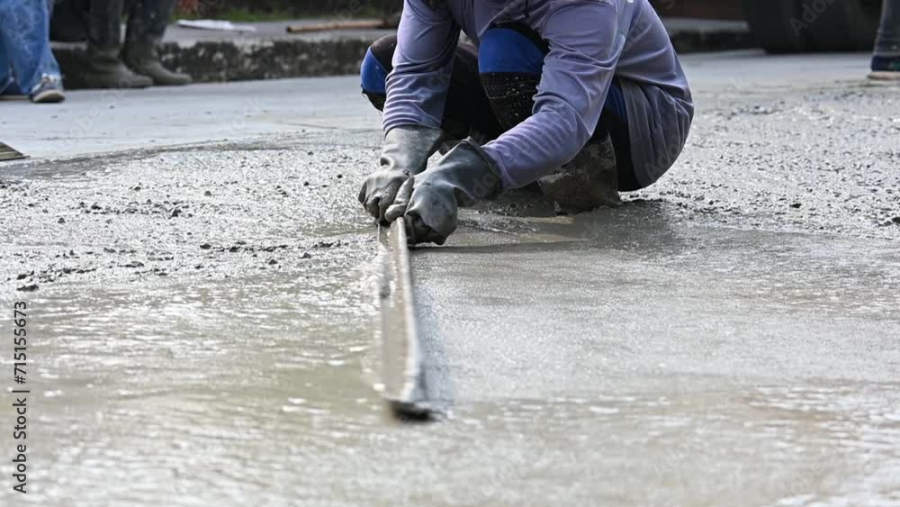 Bangkok, Thailand - 2024 January 11. Cement mortar work. Construction trowel level tools. Asphalt road.
Bangkok, Thailand - 2024 January 11. Cement mortar work. Construction trowel level tools. Asphalt road.