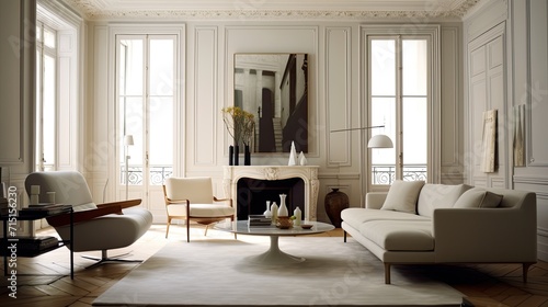 Modern elegant living room interior design  © john258