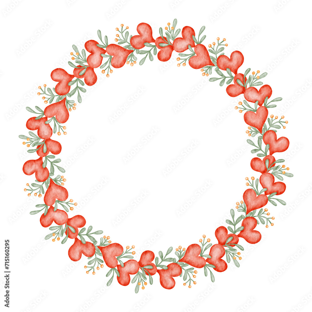 frame made of red hearts frame made of red hearts