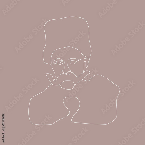 Taras Shevchenko playful