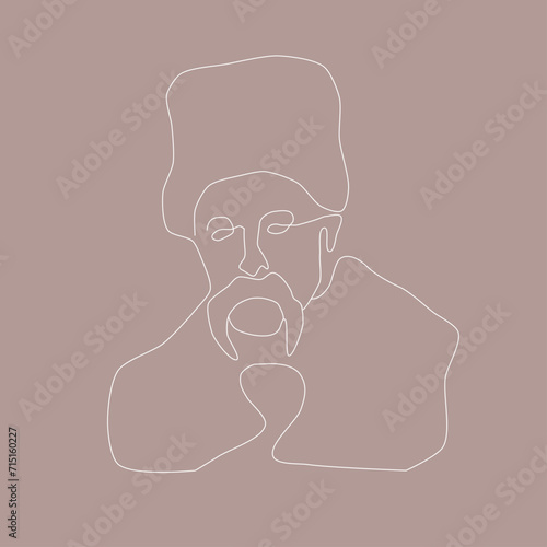 Taras Shevchenko sad