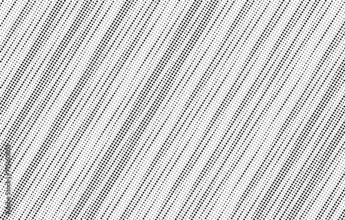 Diagonal, oblique, slanting dots lines, stripes geometric vector pattern. Abstract halftone texture and background. Vector illustration. photo