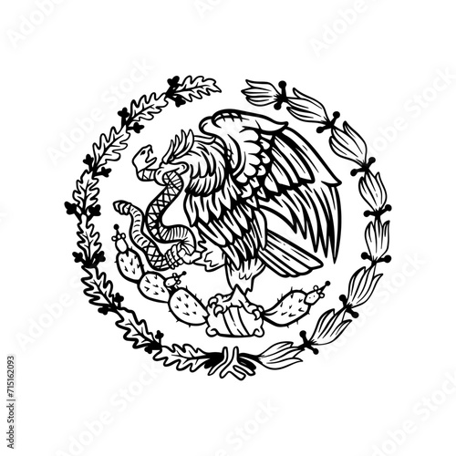 Mexican Flag Seal
