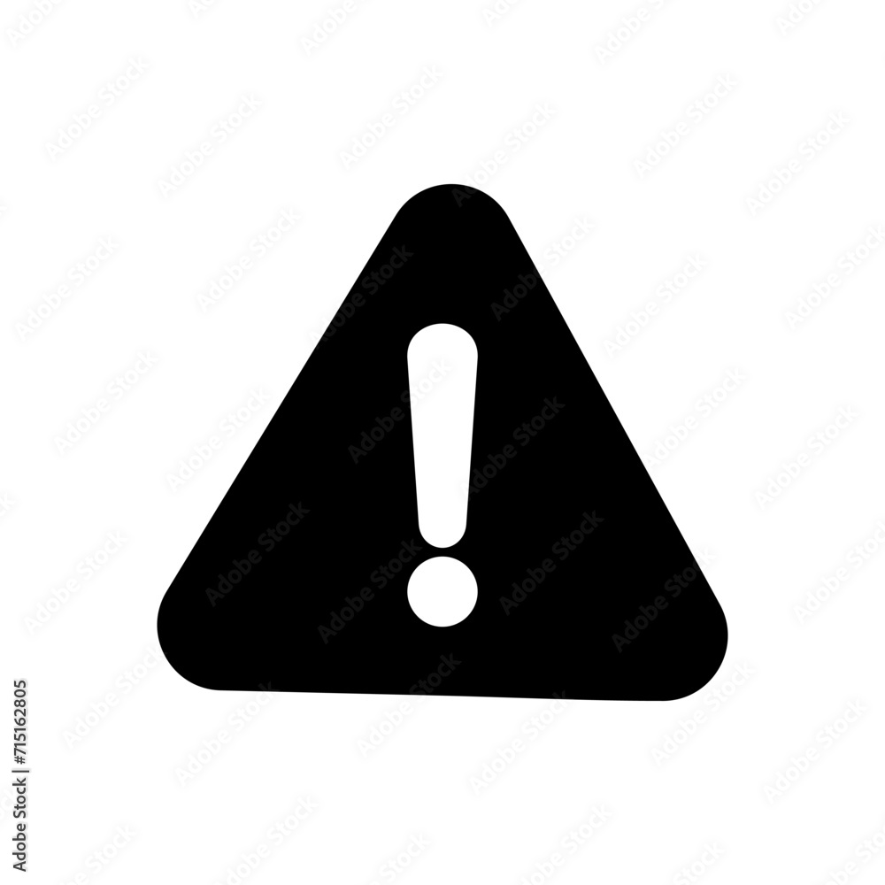 Exclamation danger sign. attention sign icon. Hazard warning attention sign Exclamation danger sign. attention sign icon. Hazard warning attention sign