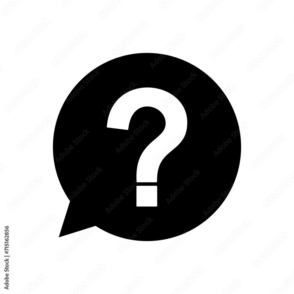 Question icon vector. question mark icon vector. Question icon vector. question mark icon vector.