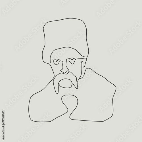 Taras Shevchenko in love