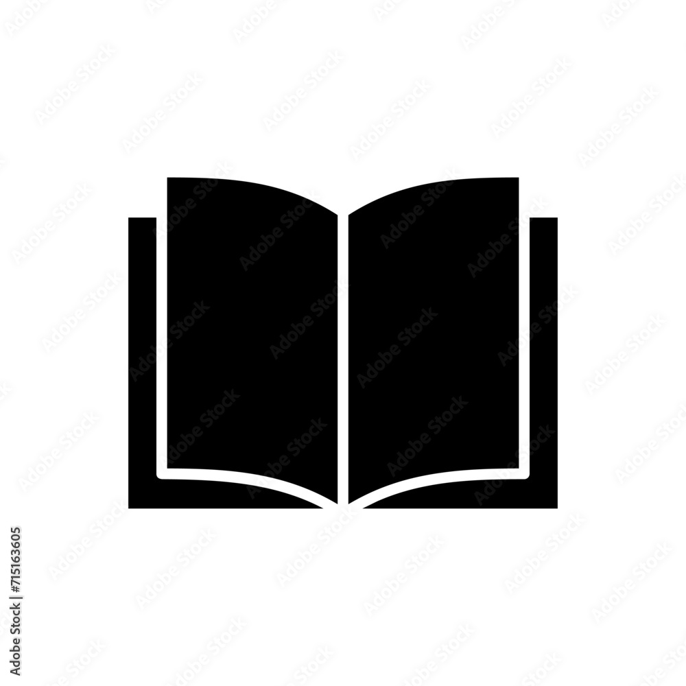 Book icon vector. open book icon vector. ebook icon Book icon vector. open book icon vector. ebook icon